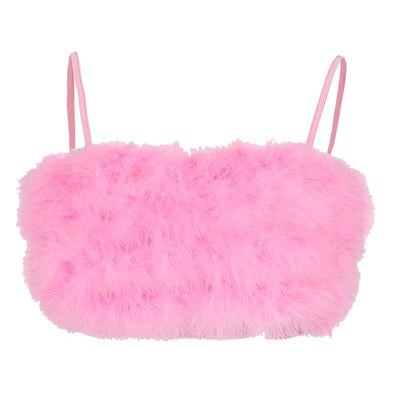 Camisola Sensual de Terciopelo Rosa para Mujer - Image 6