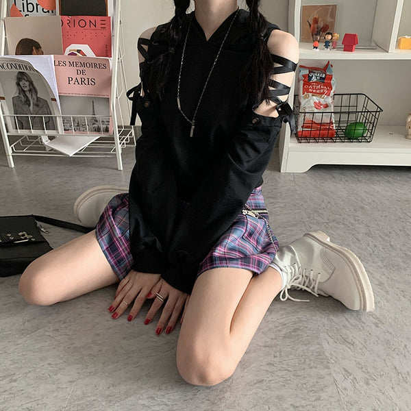 Sudadera con Capucha para Mujer - Manga Larga Otoñal