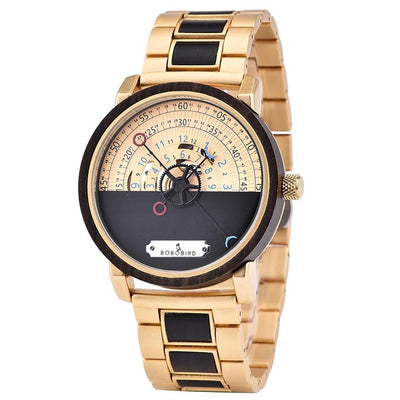 Reloj Automático de Madera para Hombre - Movimiento Mecánico Resistente al Agua - Image 7