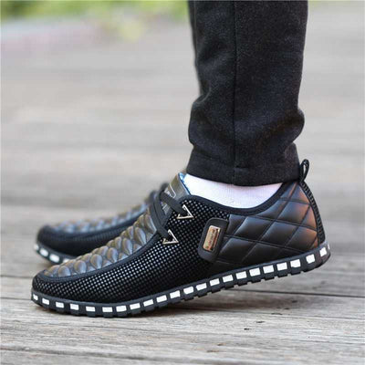 Zapatos Negros Clásicos Redondos para Hombre - Versátil y Elegante - Image 12