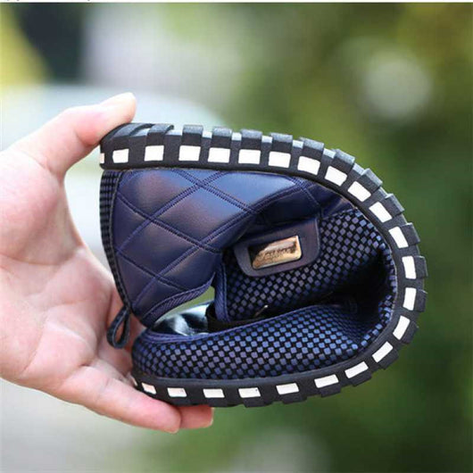 Zapatos Negros Clásicos Redondos para Hombre - Versátil y Elegante - Image 13