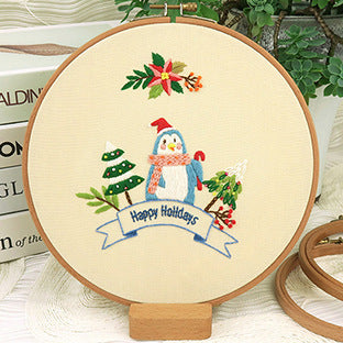 Kit de Bordado Navideño 3D para Principiantes - Manualidad Creativa Completa - Image 4