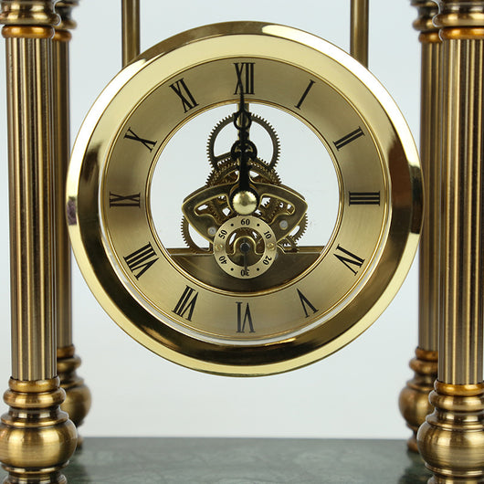 Reloj de Pie Clásico de Lujo con Ornamentación Elegante - Image 6