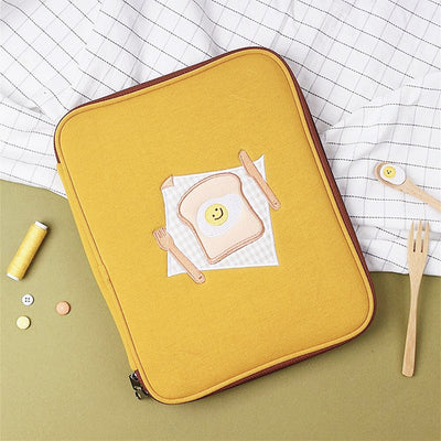Funda Protectora para Tablet y Laptop 11" y 13" con Diseño Bordado Toast - Image 9