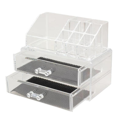 Organizador de Maquillaje Acrílico Transparente con Compartimentos Ajustables - Image 6