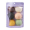Set de 6 Discos Desmaquillantes Biodegradables de Konjac y Algodón