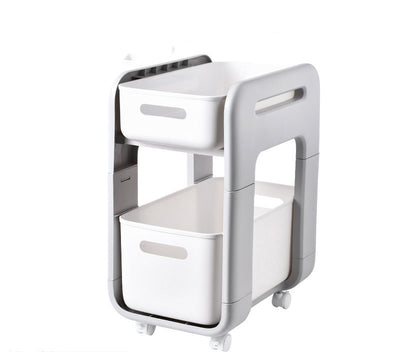 Organizador de Cocina de 2 Niveles - Armario Compacto de Almacenamiento - Image 8