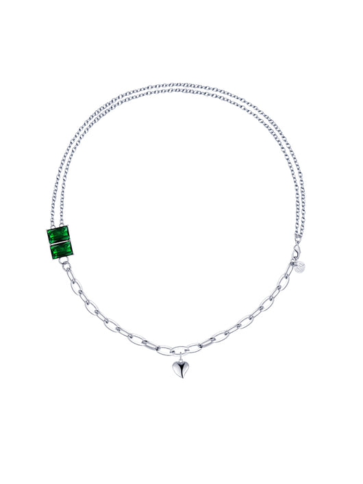 Dije de Amor Circón Cristal Chapado en Oro - Image 8