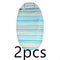 Azul 80 Cm 2 Piezas
