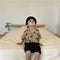 Blusa de Algodón Estilo Coreano para Verano