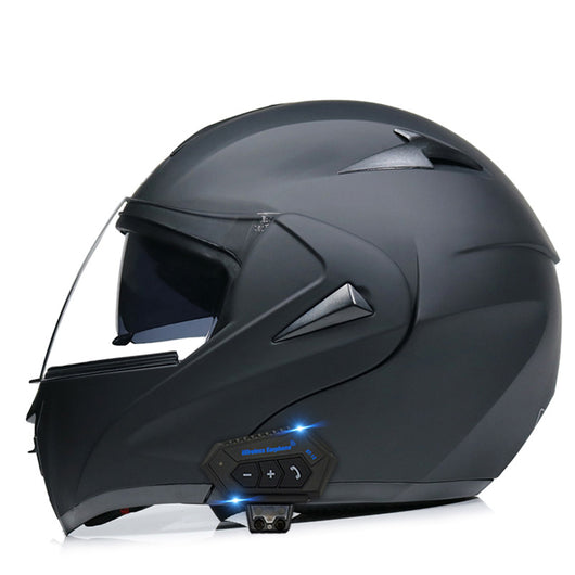 Casco Integral de Fibra de Carbono con Doble Espejo para Moto y Bicicleta Eléctrica - Image 7