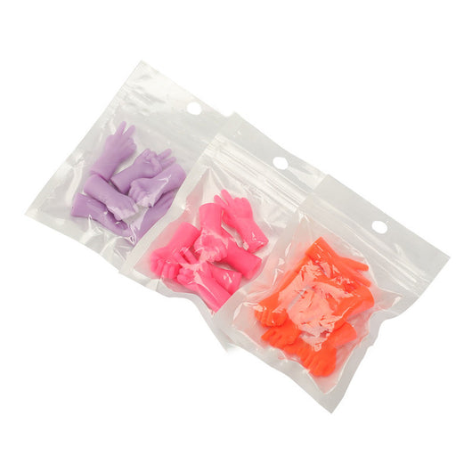 Protectores de Agujas de Tejer Rock Paper Scissors con Agarre Antideslizante - Image 9
