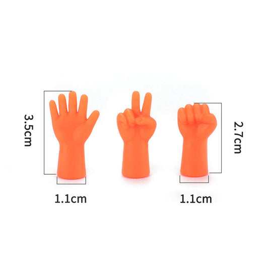 Protectores de Agujas de Tejer Rock Paper Scissors con Agarre Antideslizante - Image 11