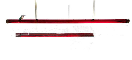 Comedero Colgante Tubo Largo para Colibrís - Rojo Brillante - Image 12