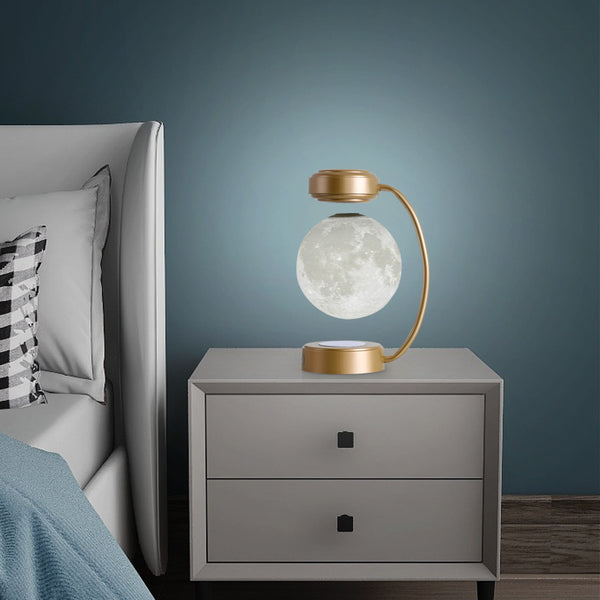 Lámpara de Luna Flotante Magnética con Diseño Creativo