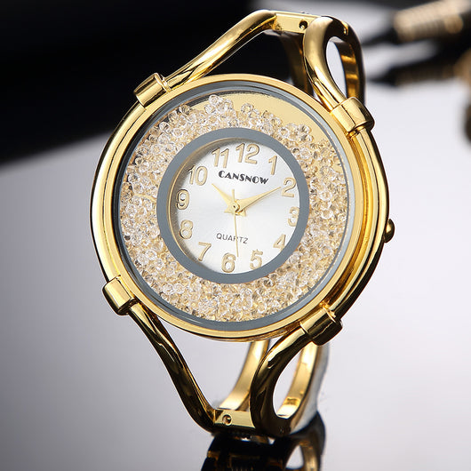Reloj Pulsera de Moda para Dama - Acero Inoxidable con Diamantes - Image 18
