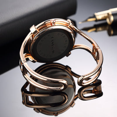 Reloj Pulsera de Moda para Dama - Acero Inoxidable con Diamantes - Image 9