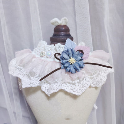 Babero Elegante con Encaje para Perros y Gatos Pequeños y Medianos - Image 12