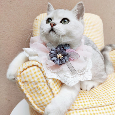 Babero Elegante con Encaje para Perros y Gatos Pequeños y Medianos - Image 13
