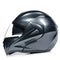 Casco Integral de Fibra de Carbono con Doble Espejo para Moto y Bicicleta Eléctrica