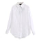 Camisa Blanca de Algodón Puro con Corte Clásico