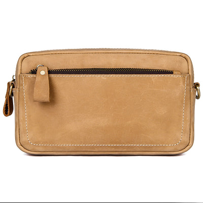 Cartera Clutch para Hombre Cuero Vintage Crazy Horse - Image 7