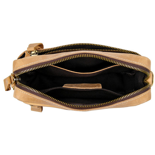 Cartera Clutch para Hombre Cuero Vintage Crazy Horse - Image 4