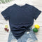 Playera Casual con Estampado de Letras