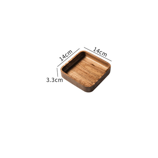 Plato de Madera Estilo Occidental para Desayuno y Frutas - Image 18