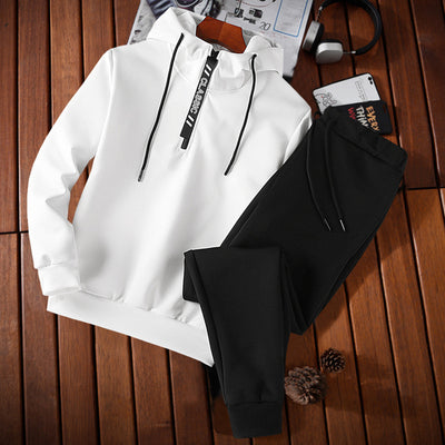 Conjunto Deportivo de Dos Piezas con Capucha para Hombre