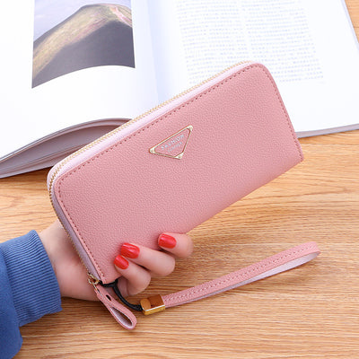 Billetera Casual de Gran Capacidad con Patrón Lichi para Mujer - Image 3