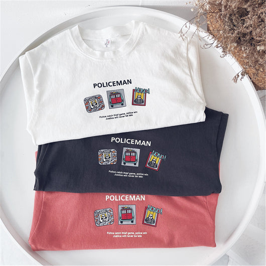 Playera Infantil Estampado de Dibujos Animados - Image 8