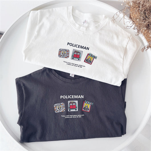 Playera Infantil Estampado de Dibujos Animados - Image 4