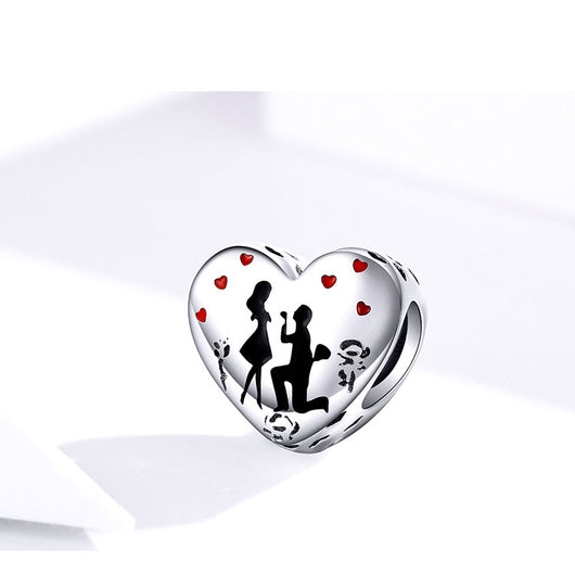 Dije de Plata S925 Romántico para Parejas - Diseño Creativo - Image 10