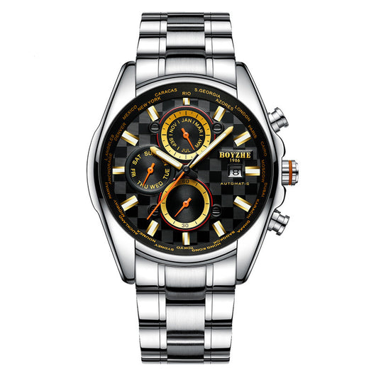 Reloj Mecánico Empresarial Luminoso Resistente al Agua para Hombre - Image 4