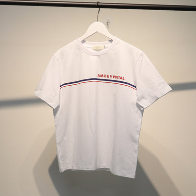 Camiseta de Algodón Estilo Náutico Retro Francés con Letras - Image 4