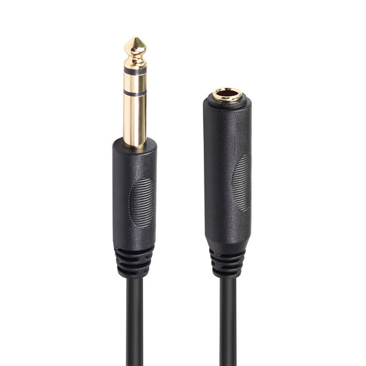 Cable Adaptador Plug 6.5mm Dorado Macho a Hembra - Image 2