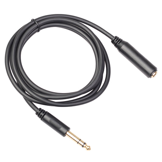 Cable Adaptador Plug 6.5mm Dorado Macho a Hembra