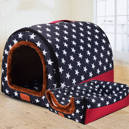 Casa Portátil para Perros Grandes - Caseta Cilíndrica Desmontable y Lavable - Image 12