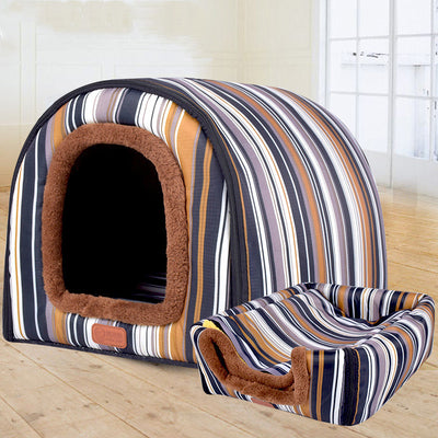 Casa Portátil para Perros Grandes - Caseta Cilíndrica Desmontable y Lavable - Image 14