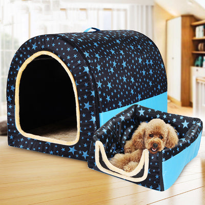 Casa Portátil para Perros Grandes - Caseta Cilíndrica Desmontable y Lavable - Image 4
