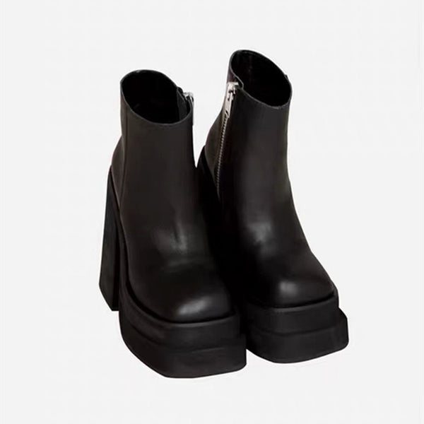 Botines para Mujer con Cierre Lateral - Diseño Sexy y Moderno