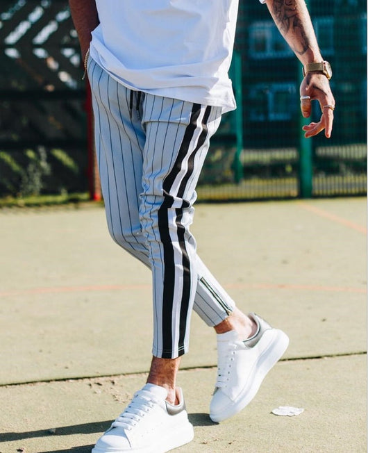 Pantalones de Entrenamiento Slim Ajustados para Hombre con Bolsillos Deportivos - Image 3