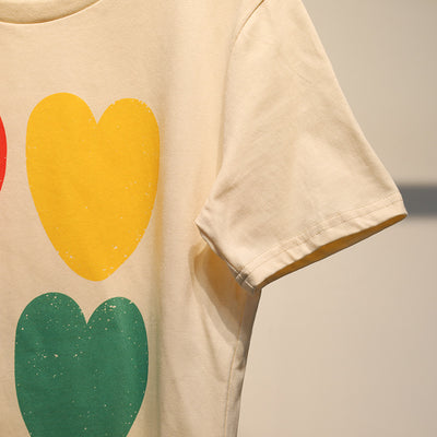 Camiseta Retro Love Cuello Redondo Manga Corta - Image 4
