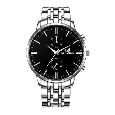 Reloj de Negocios para Hombre con Banda de Acero Aleado - Elegancia Profesional - Image 4