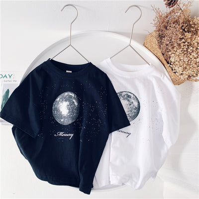 Playera de Manga Corta Infantil con Estampado Coreano - Ropa de Verano para Niños y Niñas - Image 10
