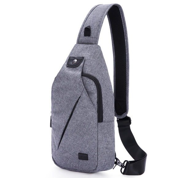 Mochila Pecho Deportiva para Hombre con Compartimento iPad y Compatibilidad Apple