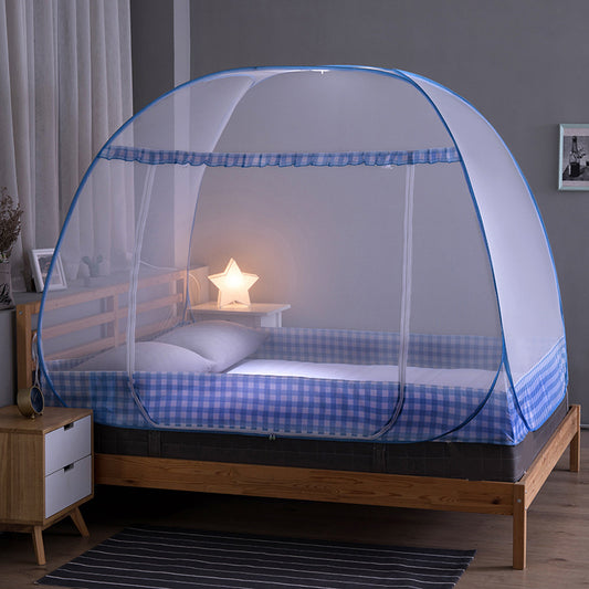 Red Mosquitera para Cama 1.8m - Instalación Fácil, Plegable y Reforzada