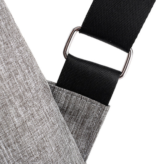 Mochila Bandolera Hombre Canvas con Carga USB - Bolsa Crossbody Deportiva - Image 15