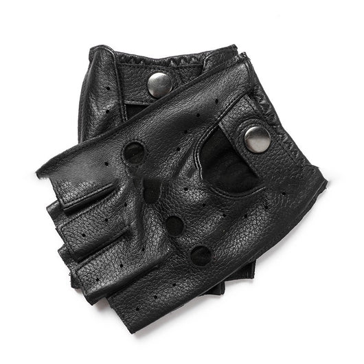 Guantes de Piel de Oveja Cortos para Hombre - Diseño Delgado - Image 3